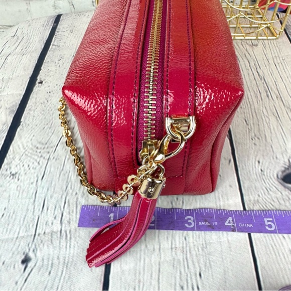 Gucci Soho crossbody bag in magenta pink leather *new with defect* - Picture 13 of 14